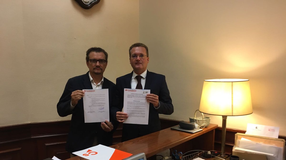 Registro de la pregunta en el Congreso de los Diputados.