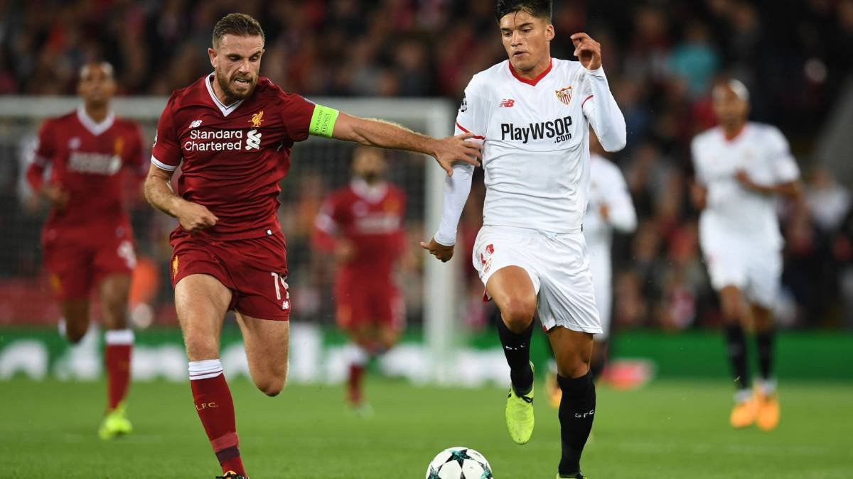 El Sevilla frenó a un buen Liverpool.