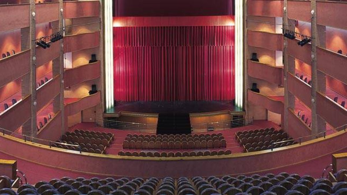 Interior del auditorio Maestro Padilla.