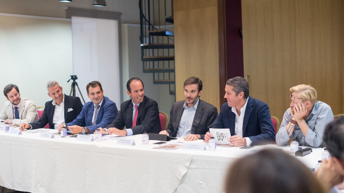 Imagen del encuentro de empresarios organizado por LANDALUZ.