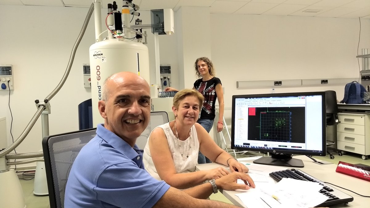 Los investigadores de la UAL Fernando López Ortiz, María José Iglesias y Raquel María Soengas