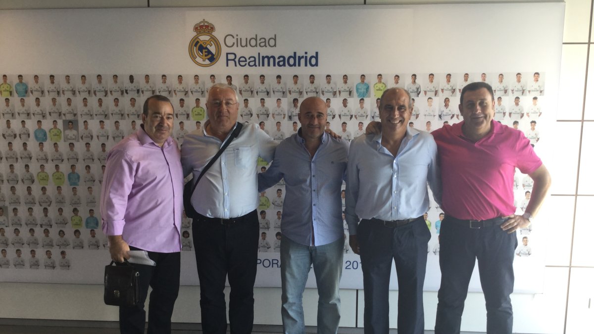 La directiva de La Cañada en Valdebebas.