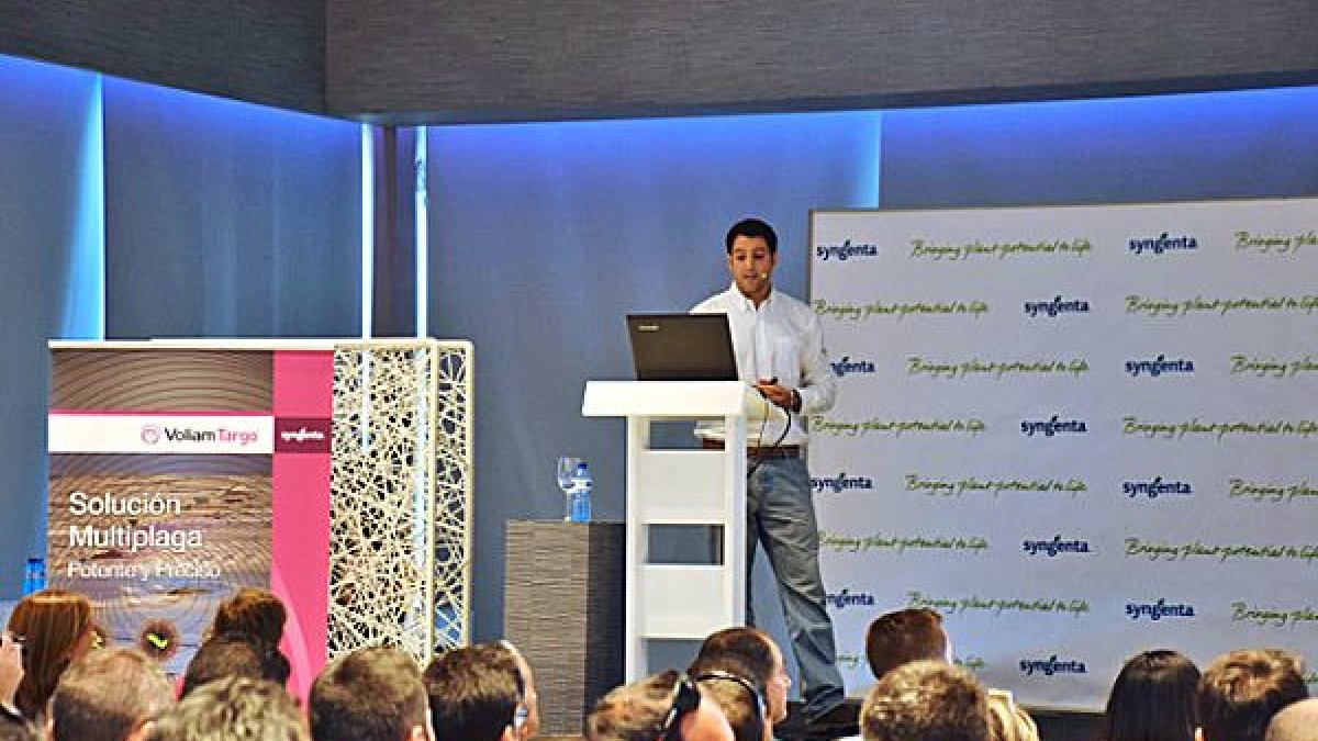 Syngenta presentó Voliam Targo en Almerimar