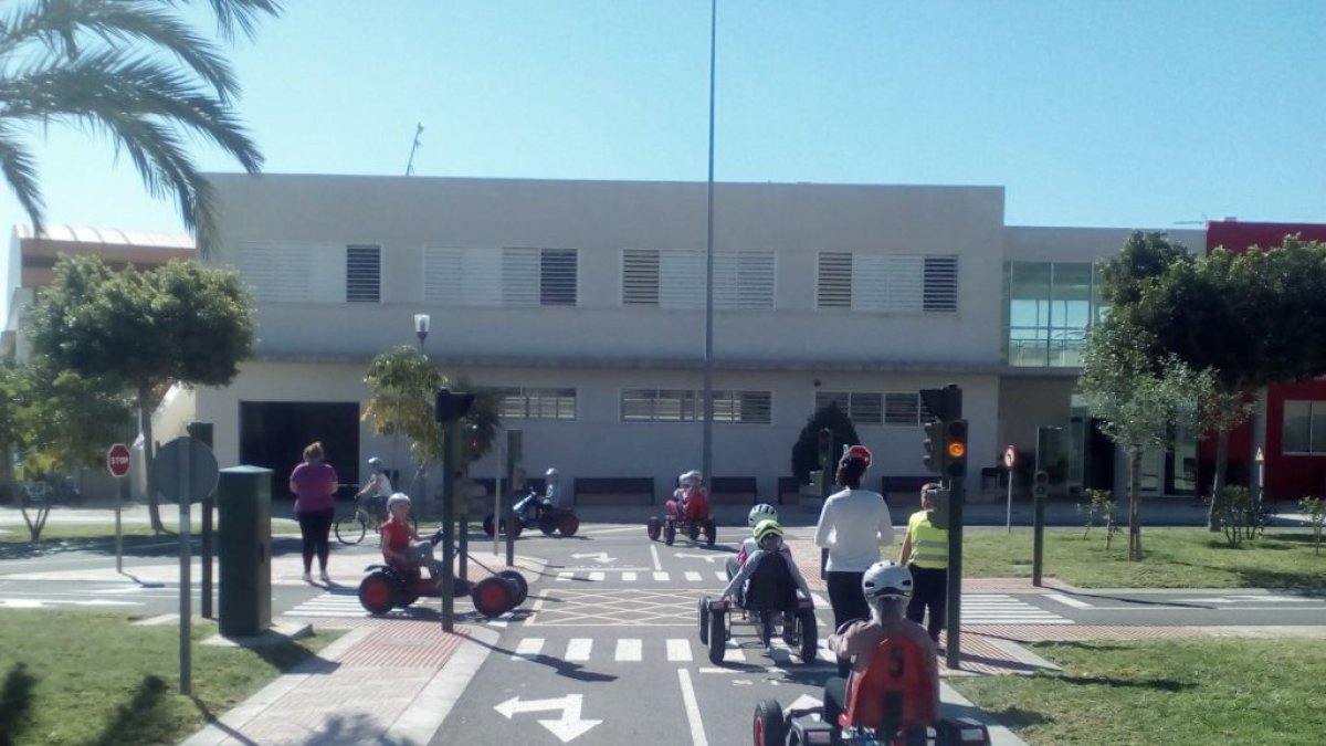 Parque Infantil de Tráfico de La Gangosa.