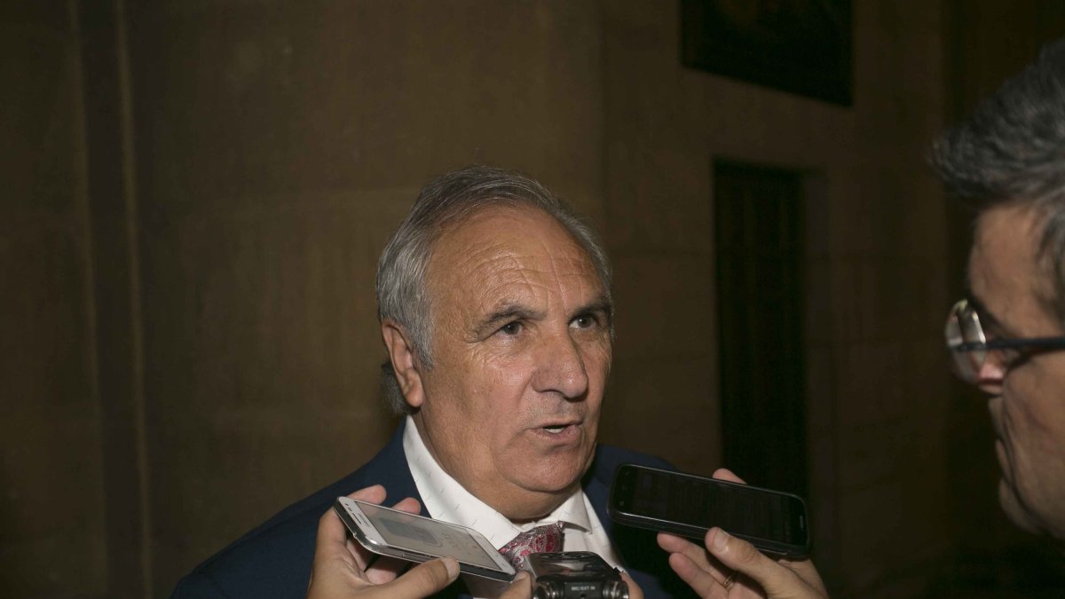 Alfonso García en una entrevista.
