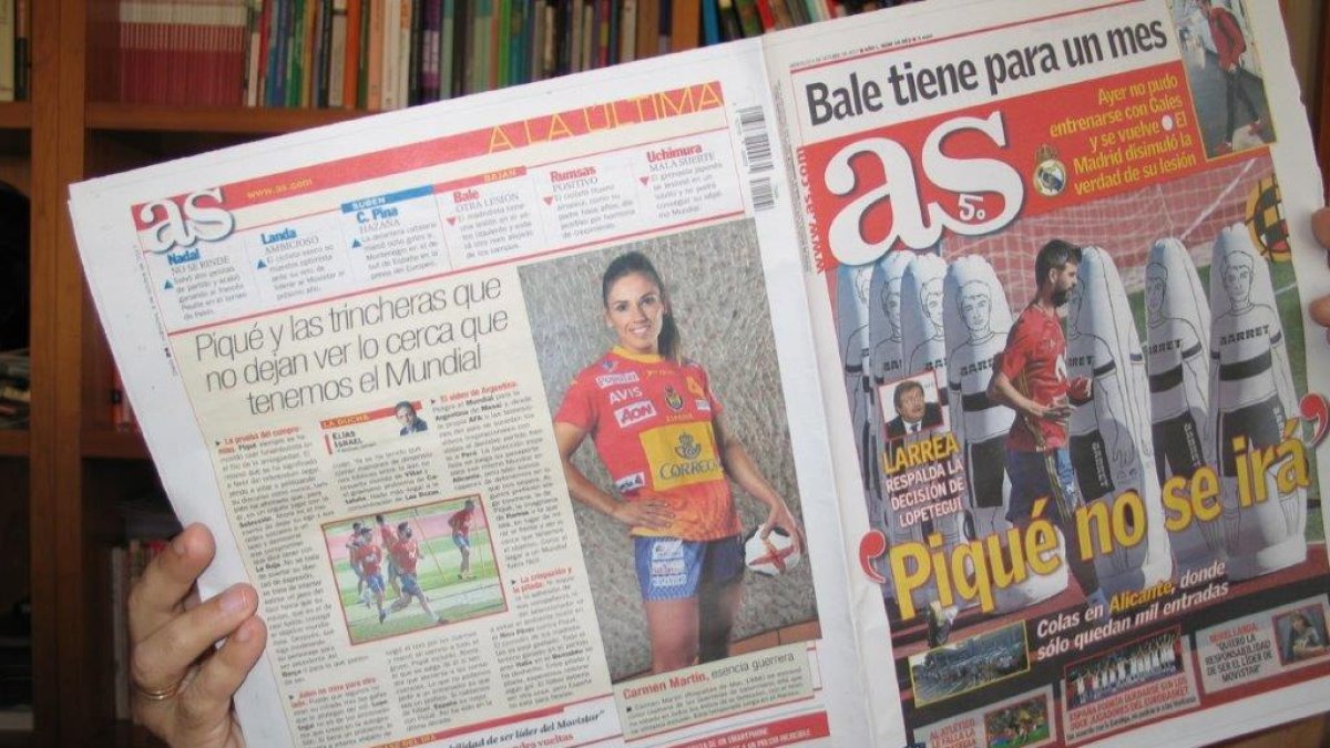 Carmen Martín brilla dentro y fuera de la pista.