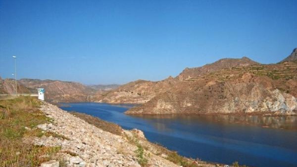 Imagen del pantano de Cuevas del Almanzora.