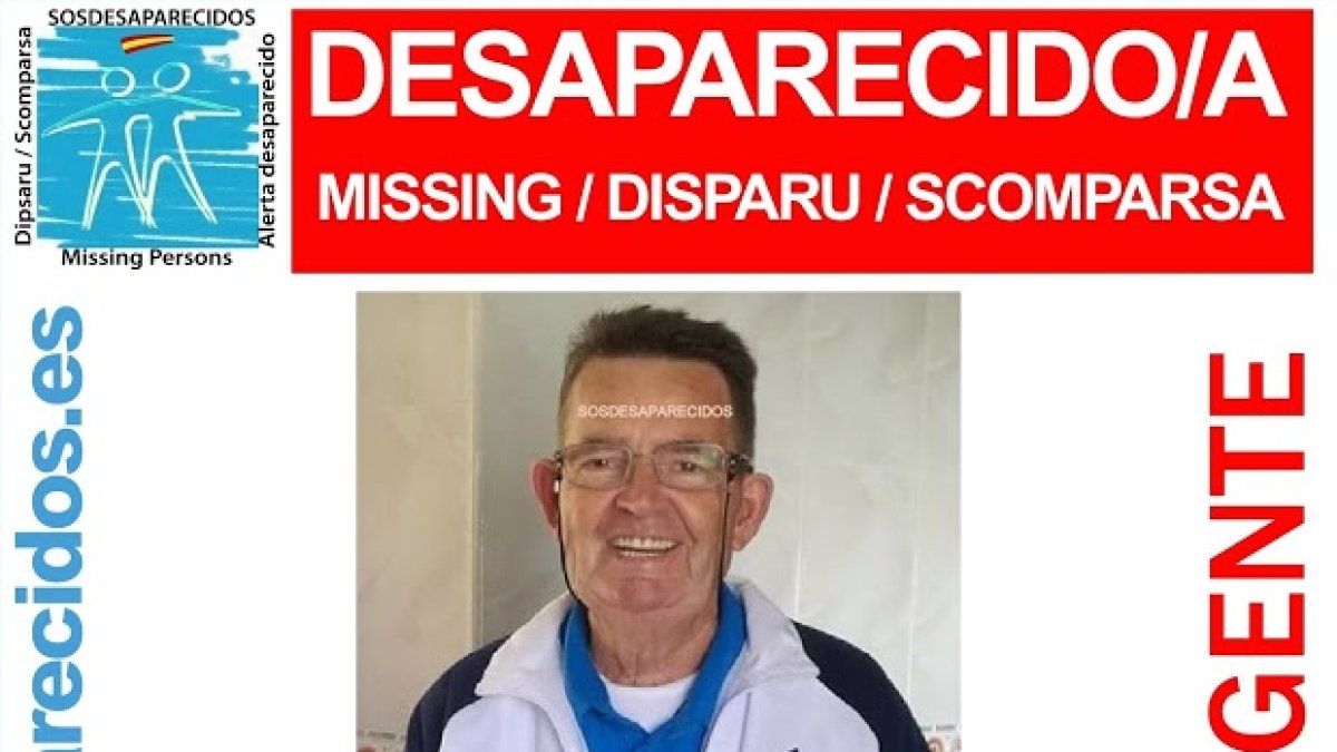 Ficha de la desapareción de Francisco Soto