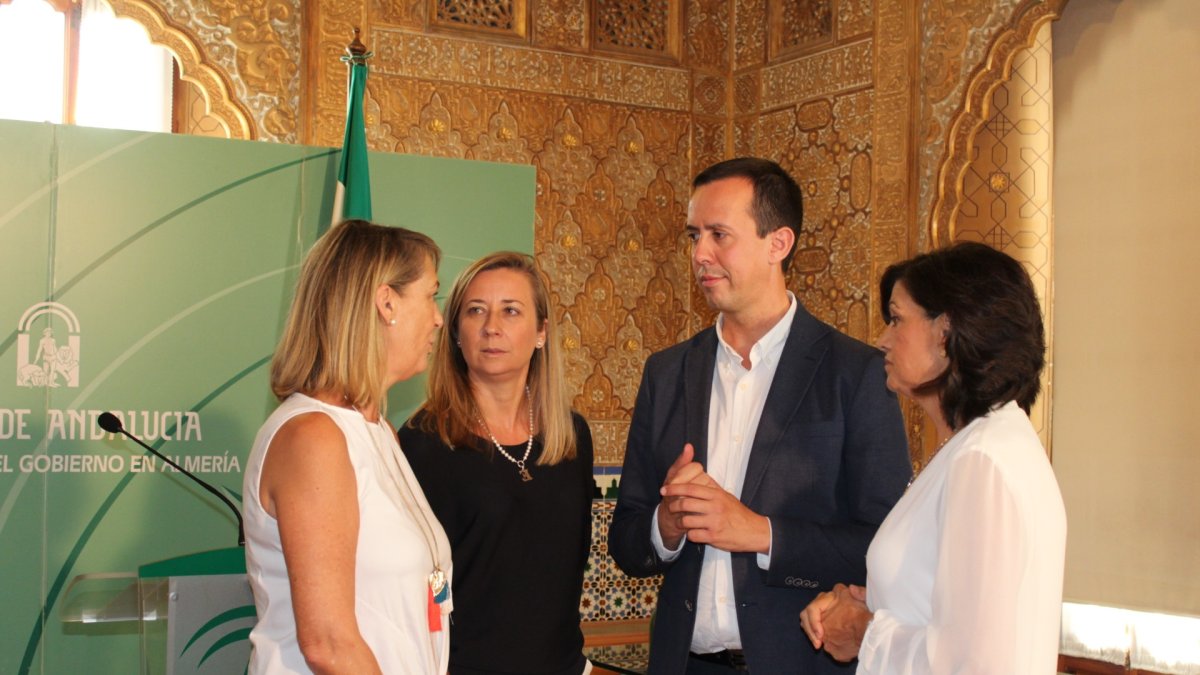 El delegado de Igualdad, Salud y Politicas Sociales, en la presentación de la nueva estrategia de Atención Primaria.