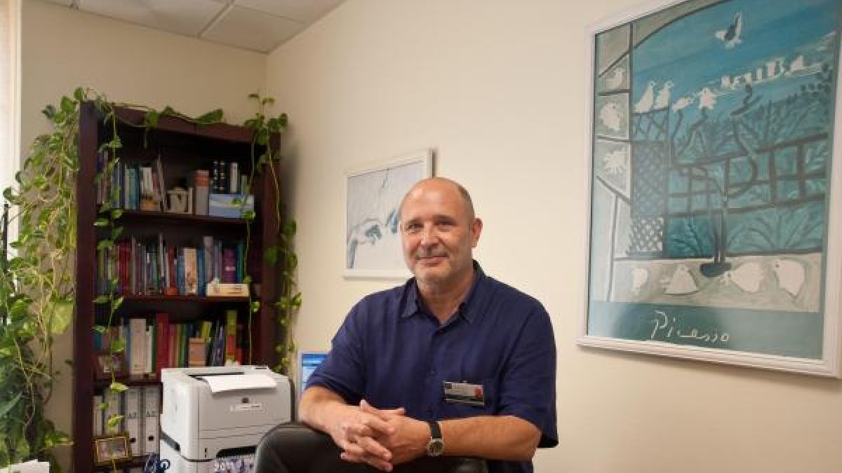 Domingo Díaz del Peral es el responsable de Salud Mental en Almería.
