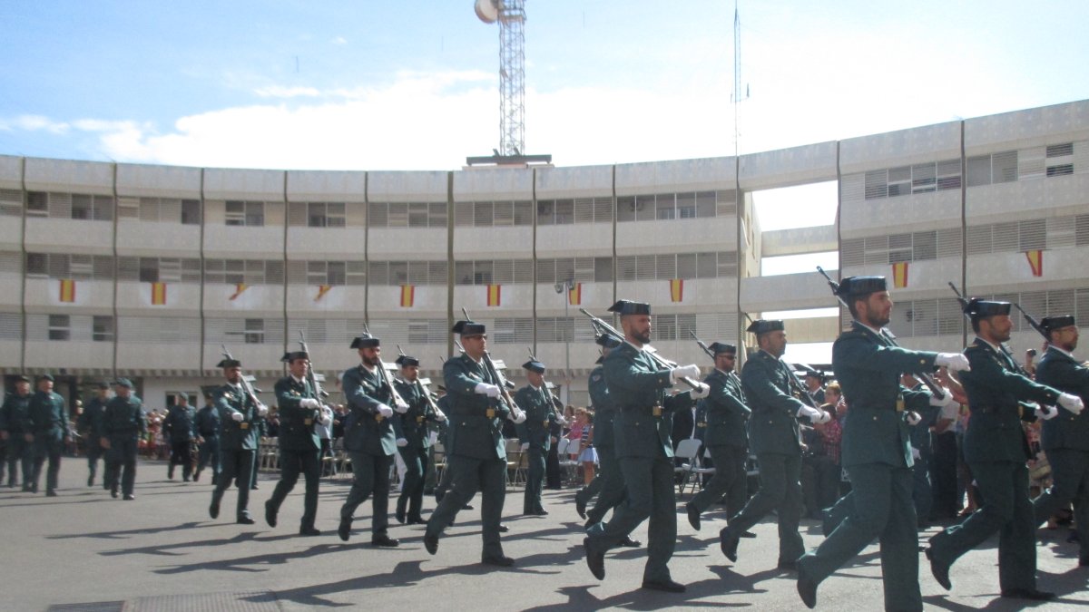 Desfile de la Guardia Civil en 2016