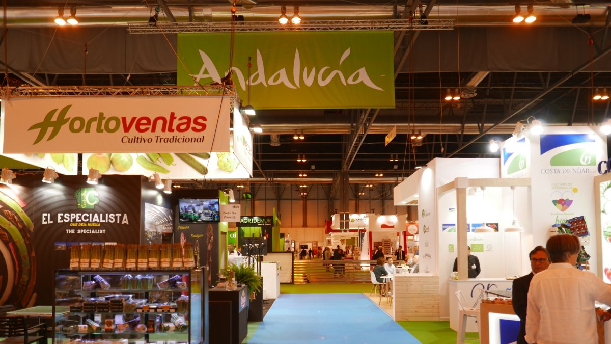 Imagen general del pabelllón Andalucía en Fruit Attraction.