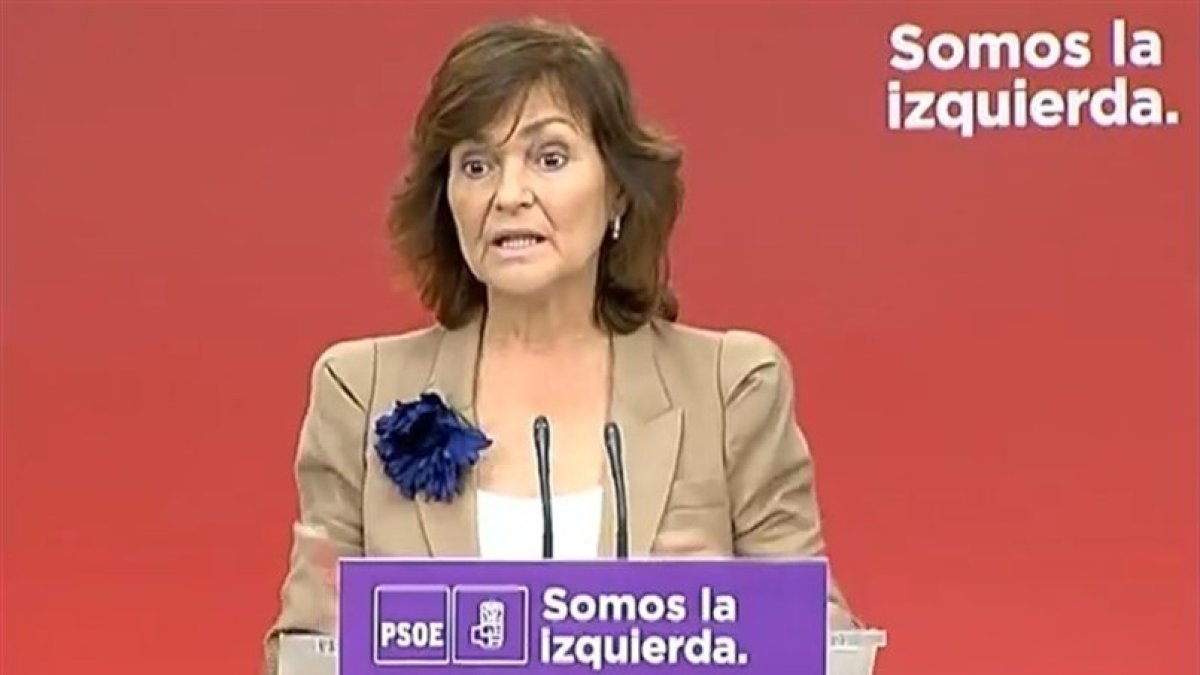 Imagen de archivo de Carmen Calvo.