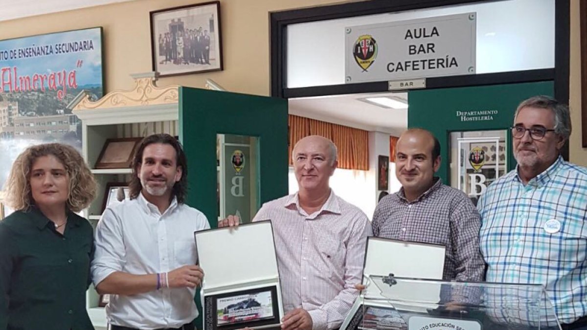 Imagen de la entrega de premios.