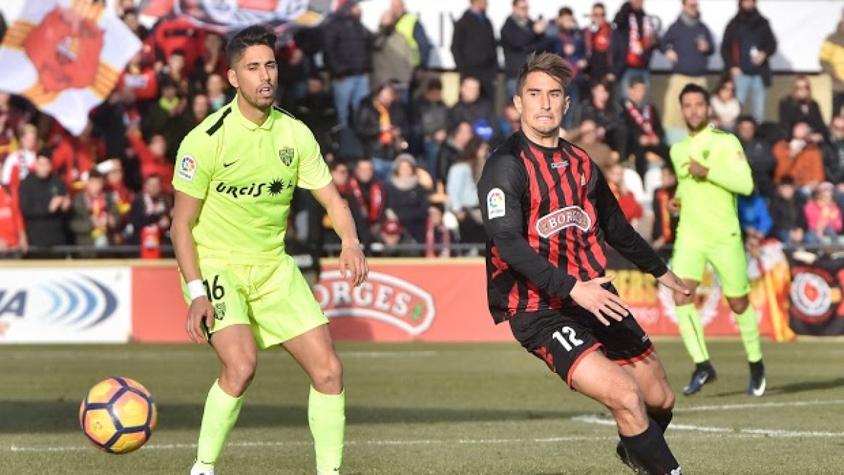 Partido entre el Reus y la UD Almería.