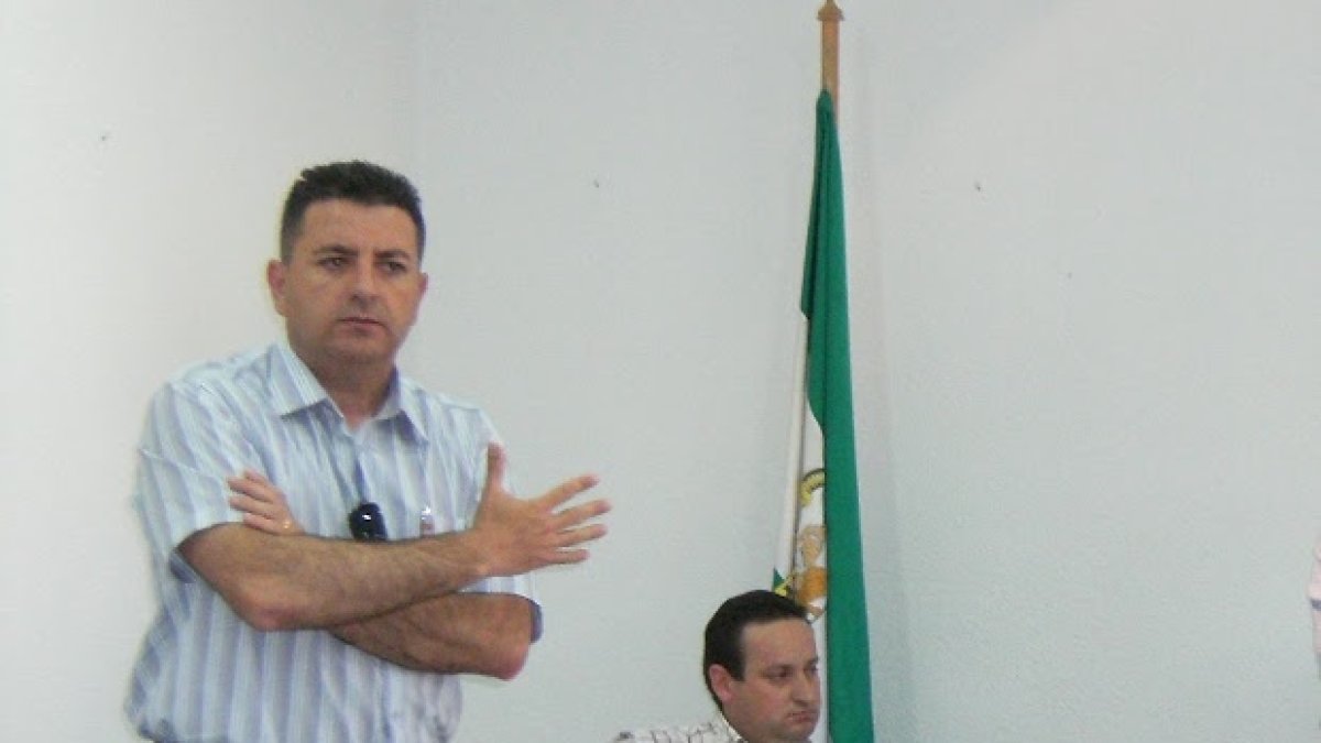 El alcalde de Partaloa, Antonio Peñuela.