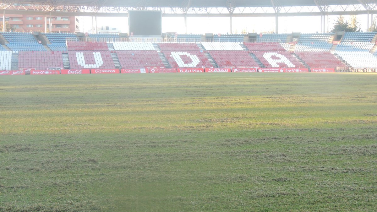 Estadio de los Juegos Mediterráneos, este martes.