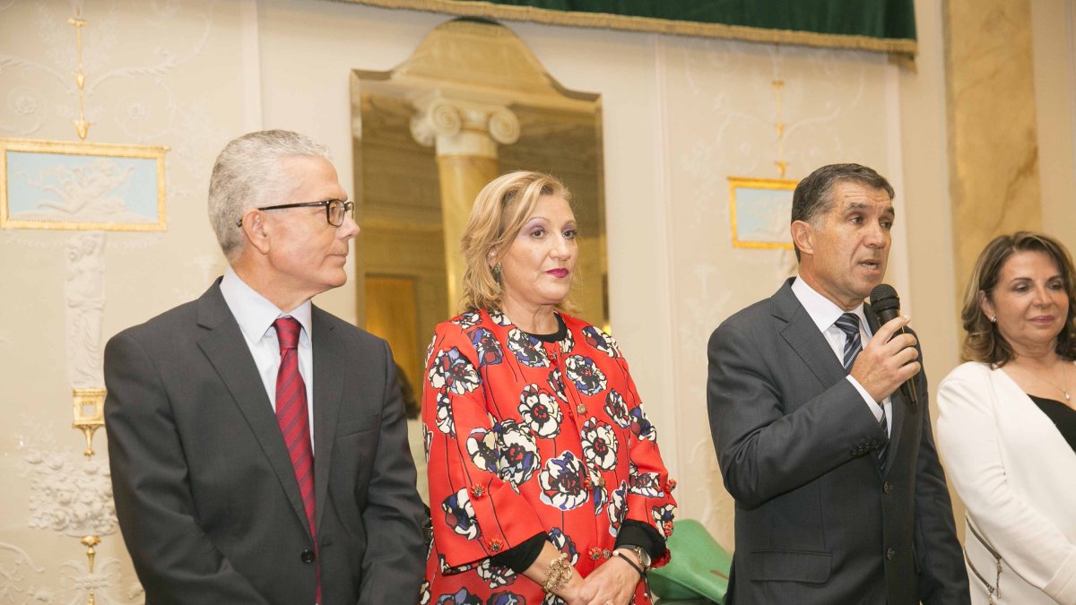 Acto oficial con el presidente del TSJA este mediodía.