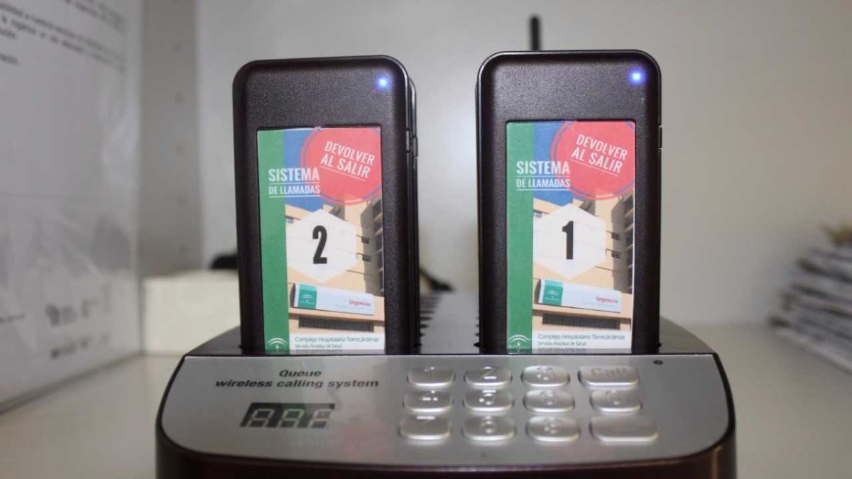Nuevo sistema de llamada para pacientes con défictis visuales y auditivos.