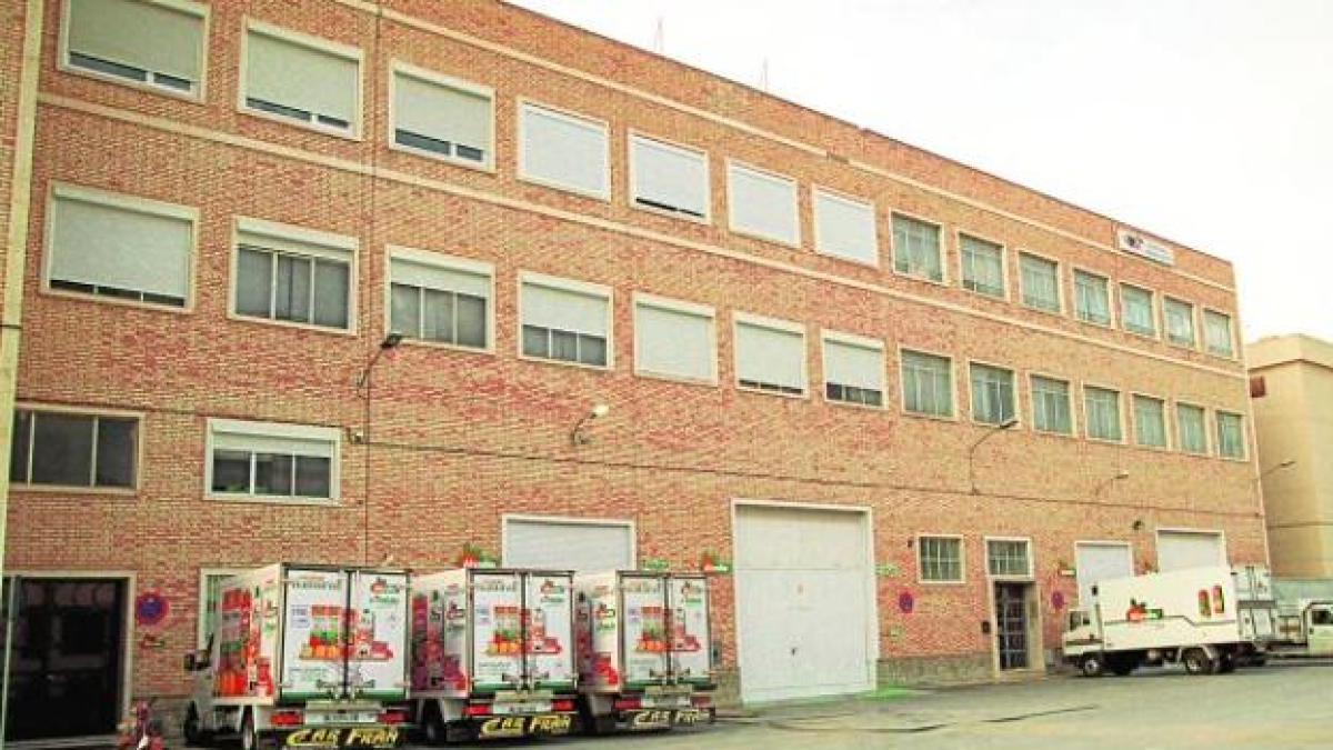 Fábrica de Alvalle en Murcia.