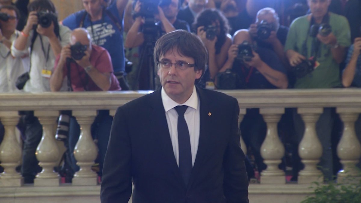 Carles Puigdemont no acude hoy a su despacho.