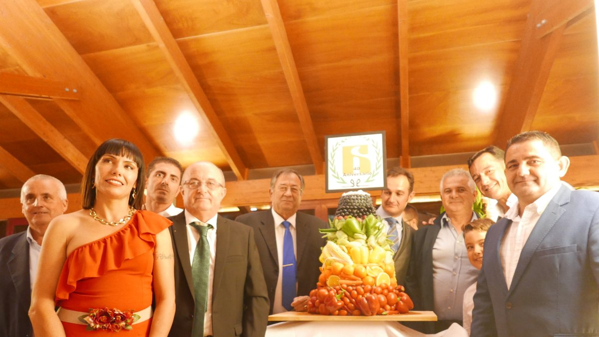 La Junta Rectora de la cooperativa Hortamar.