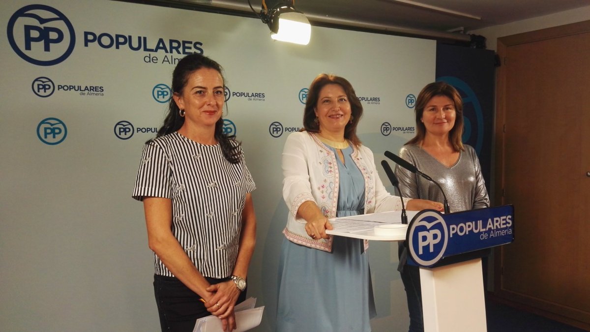 Parlamentarias almerienses del PP.