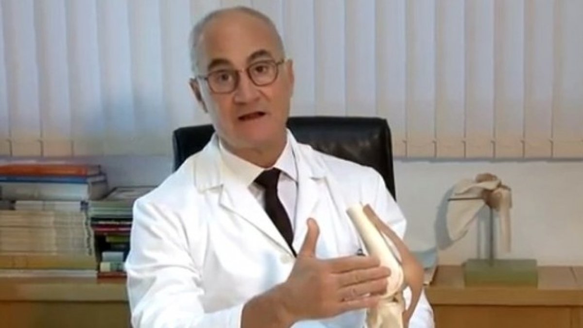 Pedro Luis Ripoll, jefe de los servicios médicos de la UD Almería.