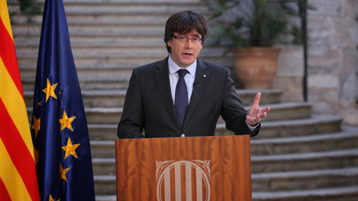 Carles Puidgemont, expresidente catalán.