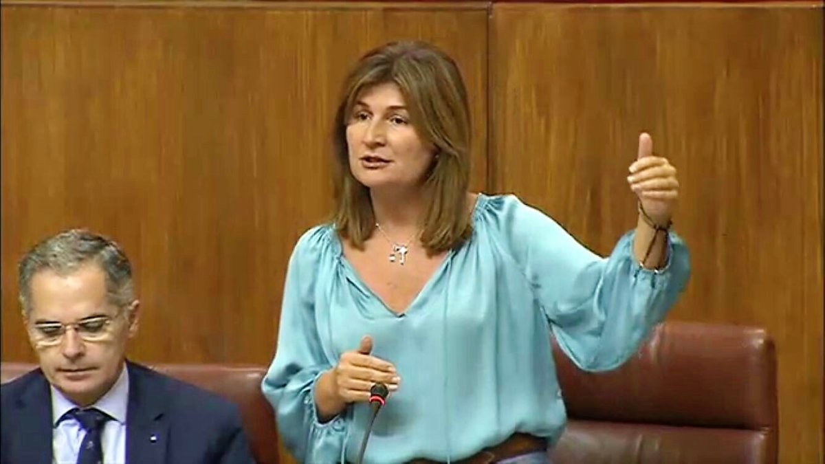 La parlamentaria andaluza Rosalía Espinosa.