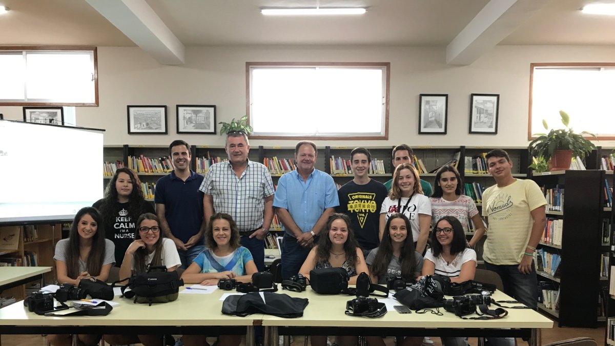 Participantes en el taller de Tíjola.
