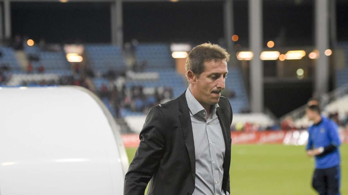 Ramis al final del partido ante el Cádiz.