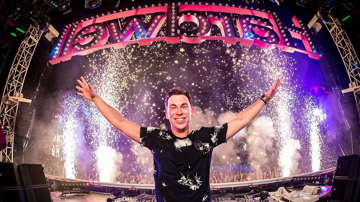 El carismático DJ holandés Hardwell.