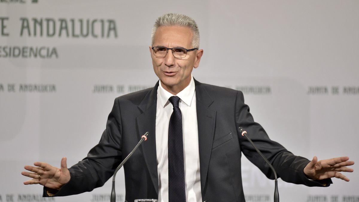 Miguel Ángel Vázquez, consejero de Cultura de la Junta de Andalucía.