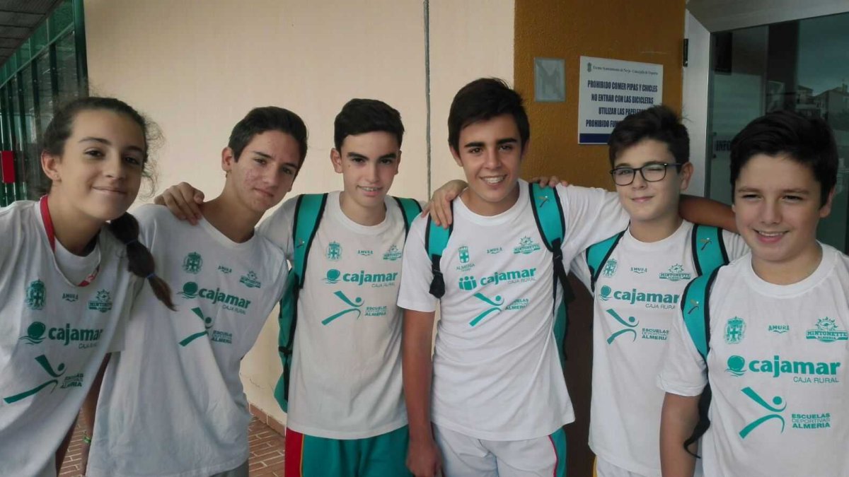 Los jóvenes valores de la cantera.