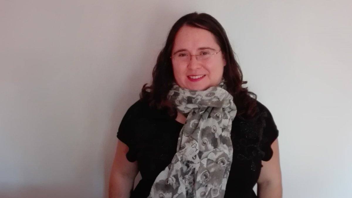 La escritora Emma Maldonado.