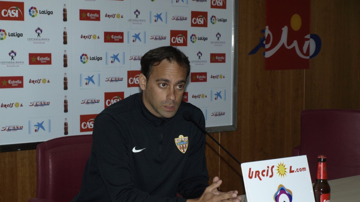 Fran Fernández en rueda de prensa.