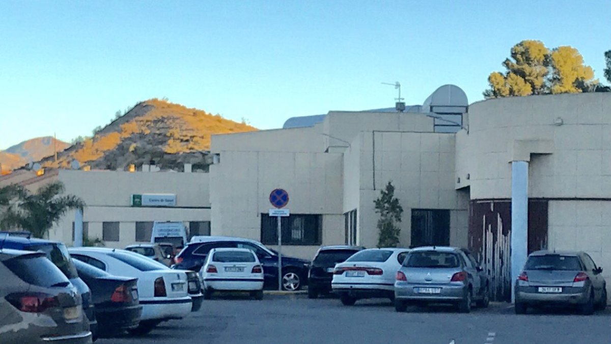 Entrada del Centro de Salud de Albox.