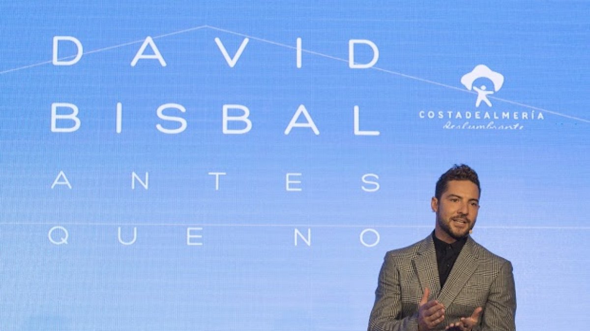 David Bisbal es uno de los mejores embajadores de Almería.