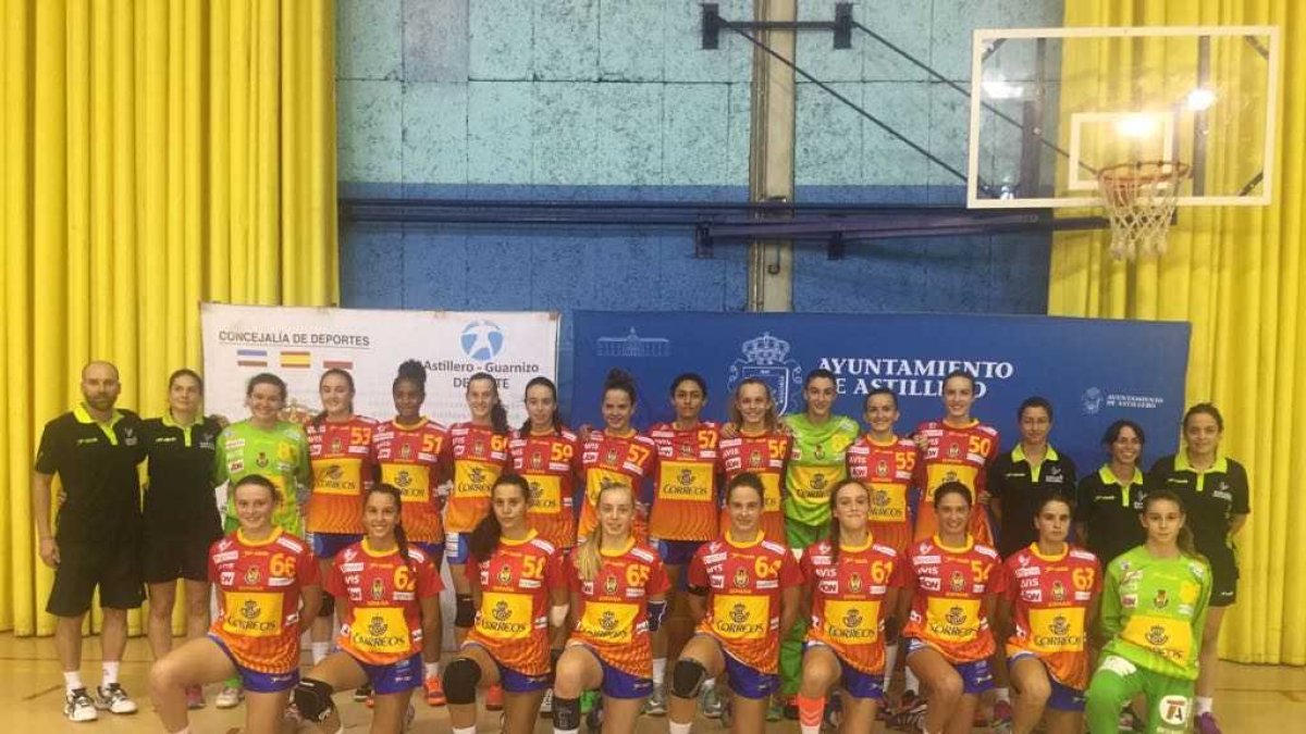 La selección española.