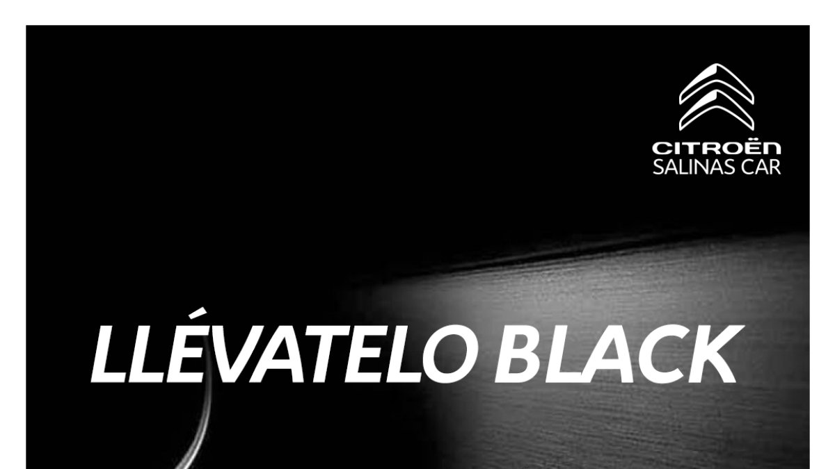 Cartel del Black Friday en Salinas Car.