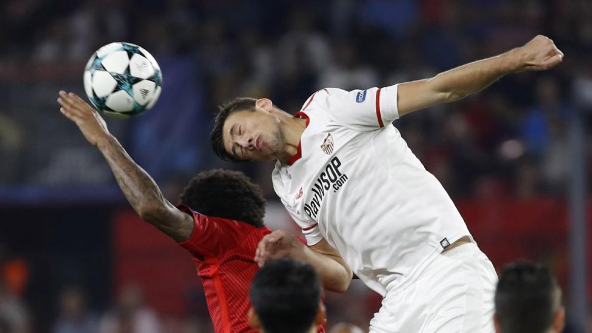 Un partido muy disputado.