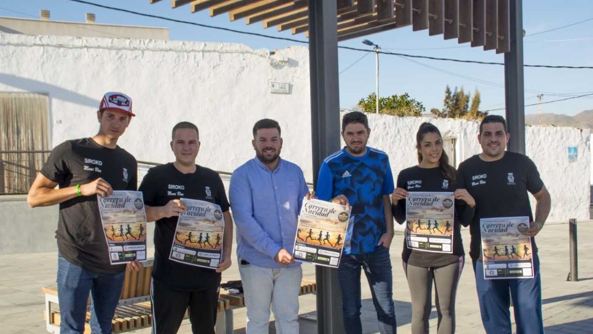 Pedro José Venzal en la presentación de la carrera.