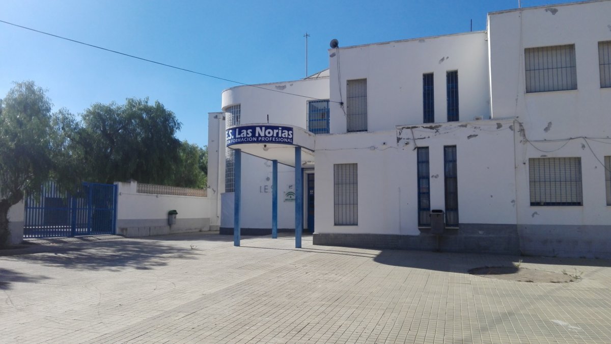 Instituto de Las Norias en el que se desarrollan los ciclos formativos