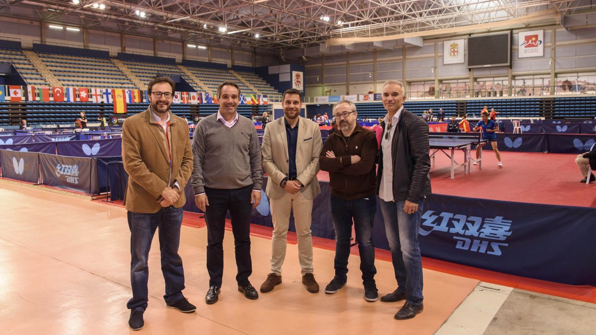 Visita del concejal al Spanish Open.