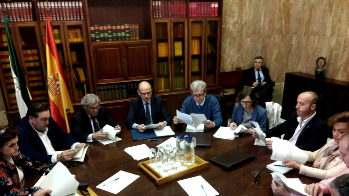 Reunión de José Miguel Herrero con el sector