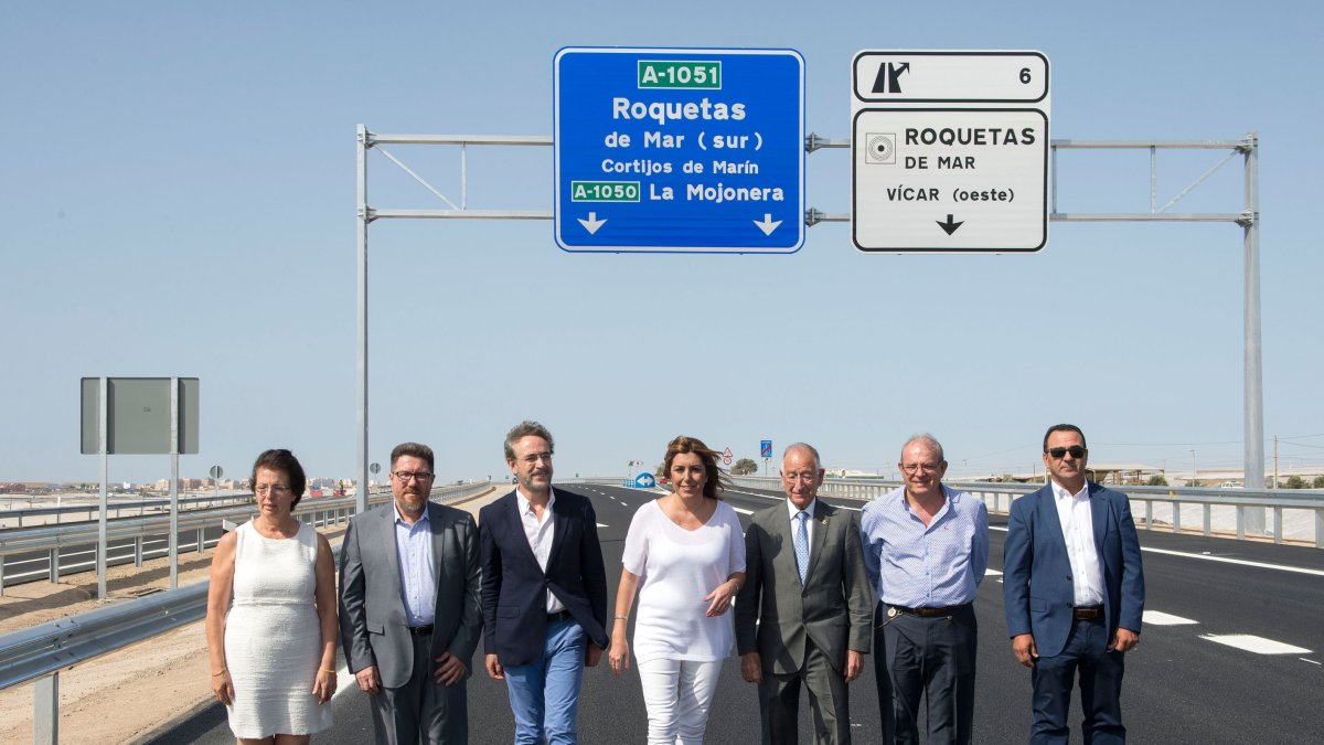 Díaz en la anterior visita a la provincia, a mediados de julio de este año.