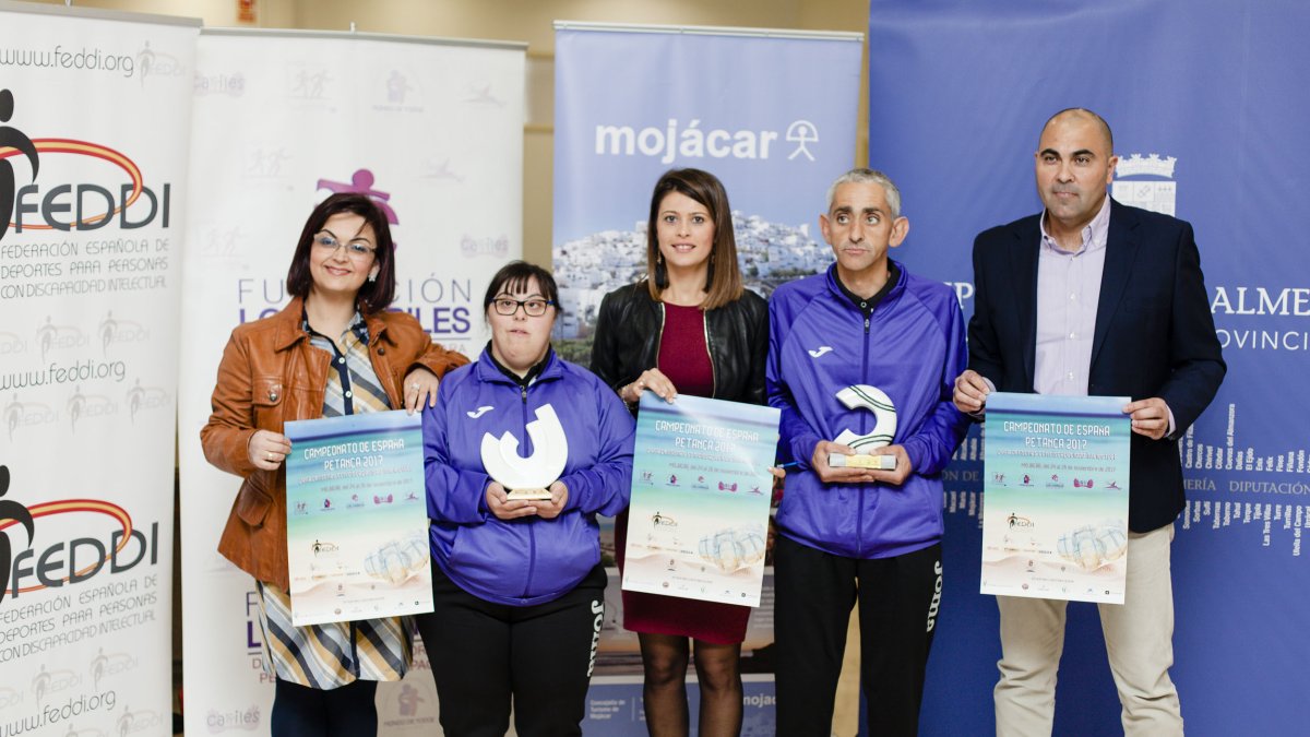 Presentación del Campeonato de Petanca.