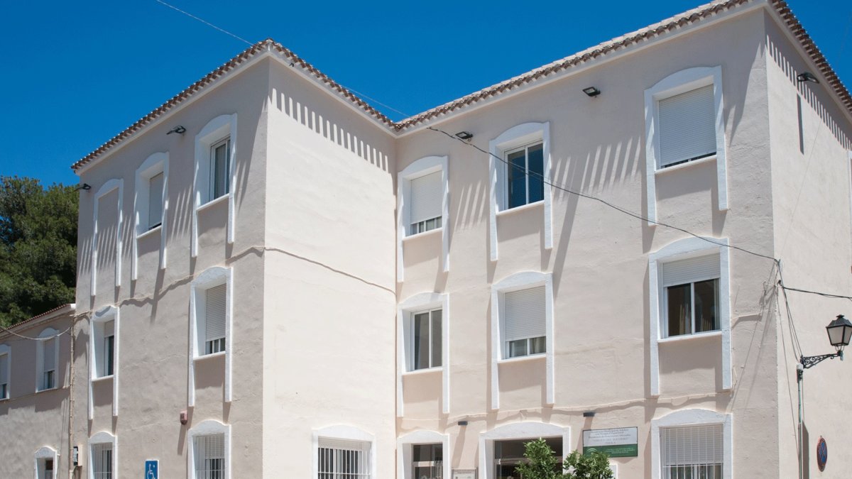 Residencia de Tíjola donde residía el donante de los inmuebles.