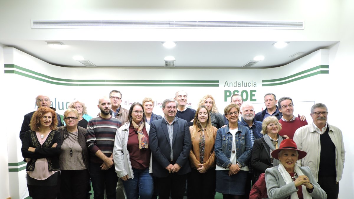 Grupo de apoyo a Fernando Martínez.